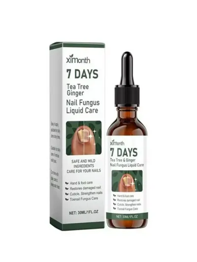 7 DAYS tirnoq zamburug‘iga qarshi shifobaxsh serum — qo‘l va oyoq tirnoqlarini tiklovchi vosita