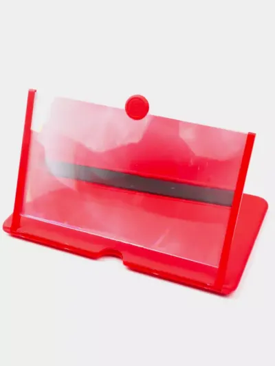 Telefon ekranini kattalashtiruvchi 3D stend lupa — yuqori aniqlikdagi 12 dyuymli portativ video proyektor