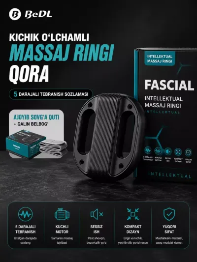Yangi avlod Champion ko'p funksiyali tana va mushaklar uchun vibratsiyali massajori