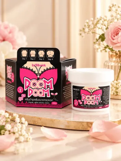 DOOM DOOM 2 tana parvarishi uchun namlantiruvchi krem — yumshatuvchi va oziqlantiruvchi vosita 120 ml